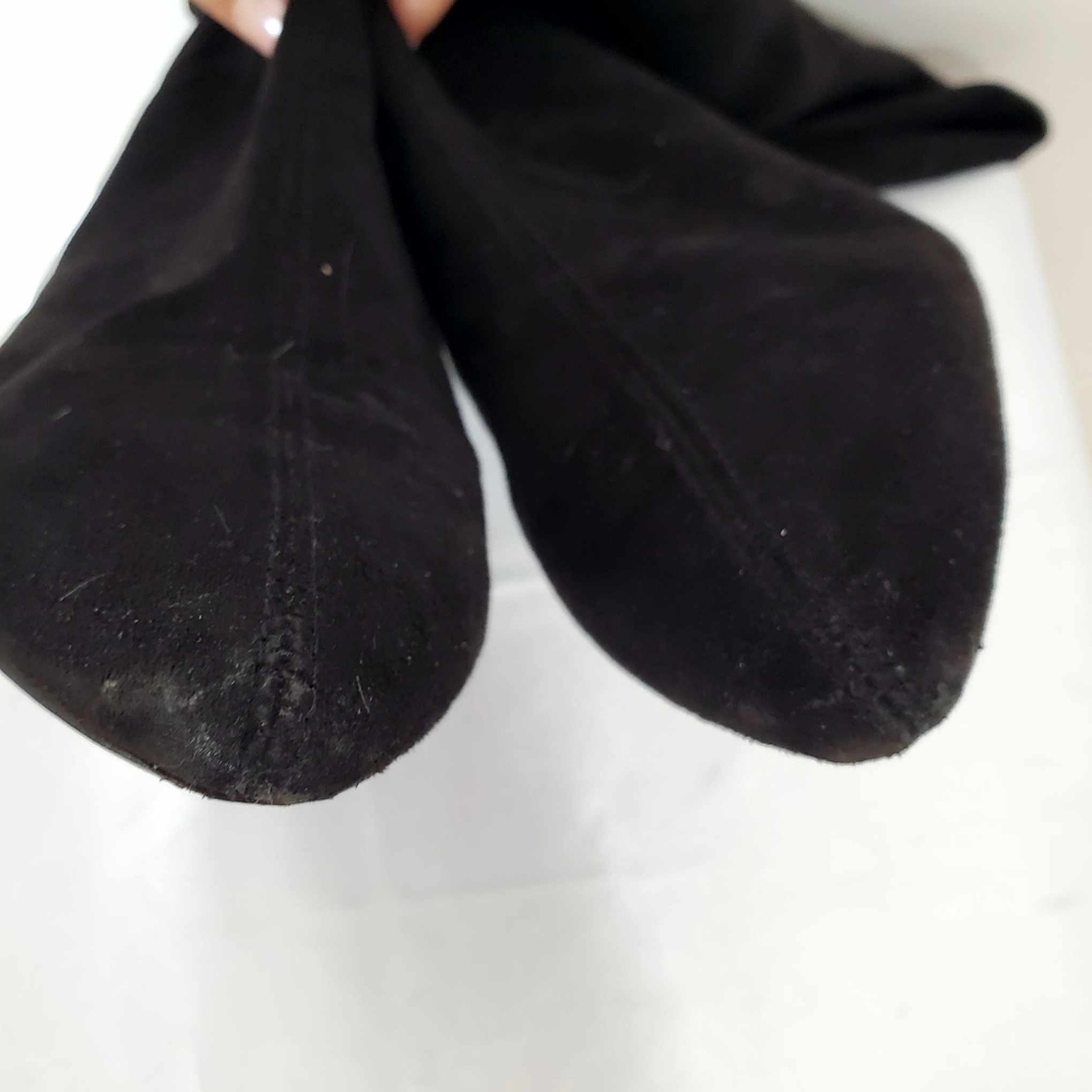 Size 39 Zara Black Over-the-Knee Boots - Picture 15 of 15